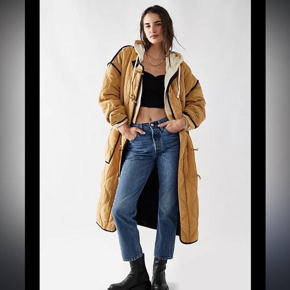 Free People Lush It Duffle Coat